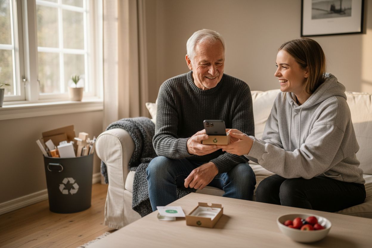 miljøgevinster brukte telefoner