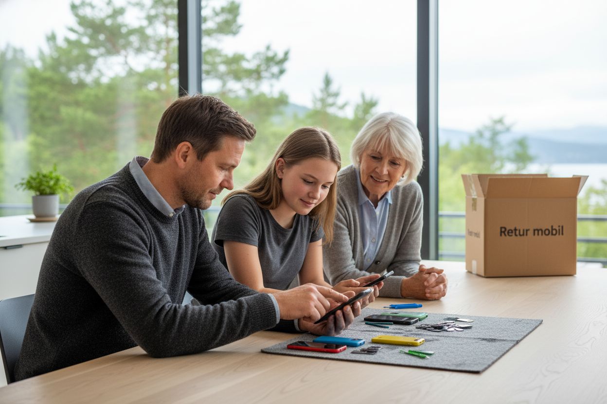 mobilresirkulering familie norge