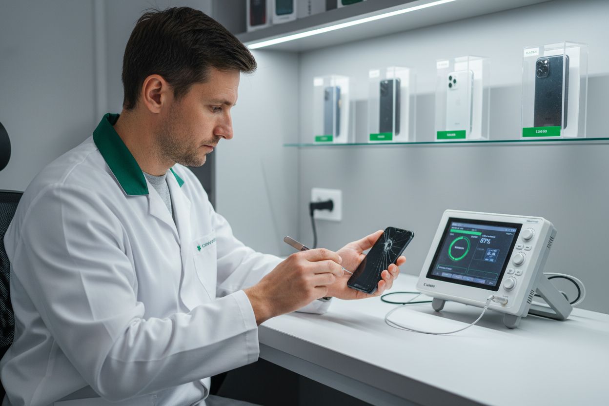 vurdere brukt mobil profesjonelt