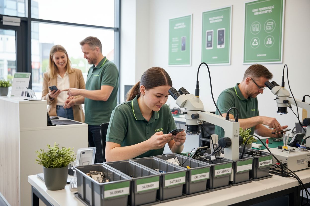 mobilservice verksted bærekraft