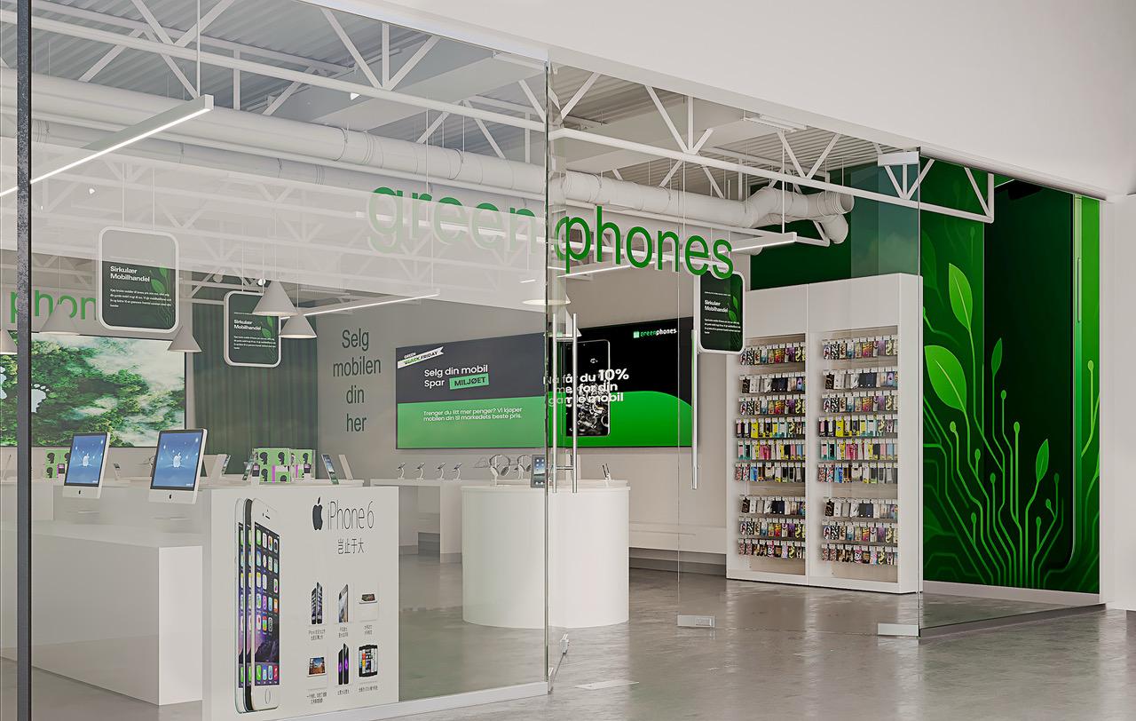Greenphones Konsept butikk Tvedestrand