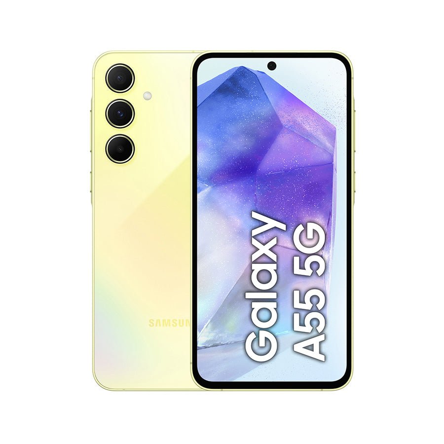 Samsung Galaxy A55 5G - Awesome Lemon - Greenphones