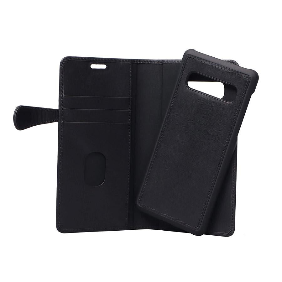 GEAR Lommebokveske Samsung Galaxy S10 Plus Svart (2 - i - 1) - Greenphones