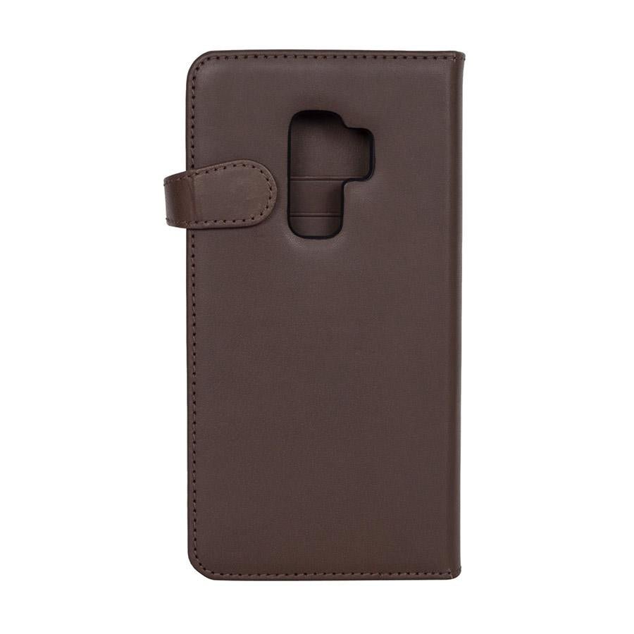 GEAR Lommebokveske Samsung Galaxy S9 Plus Brun (2 - i - 1) - Greenphones