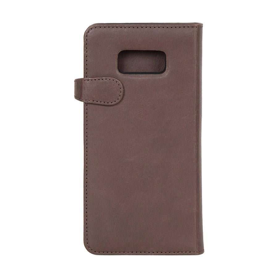 GEAR Lommebokveske Samsung Galaxy S8 Plus Brun (2 - i - 1) - Greenphones
