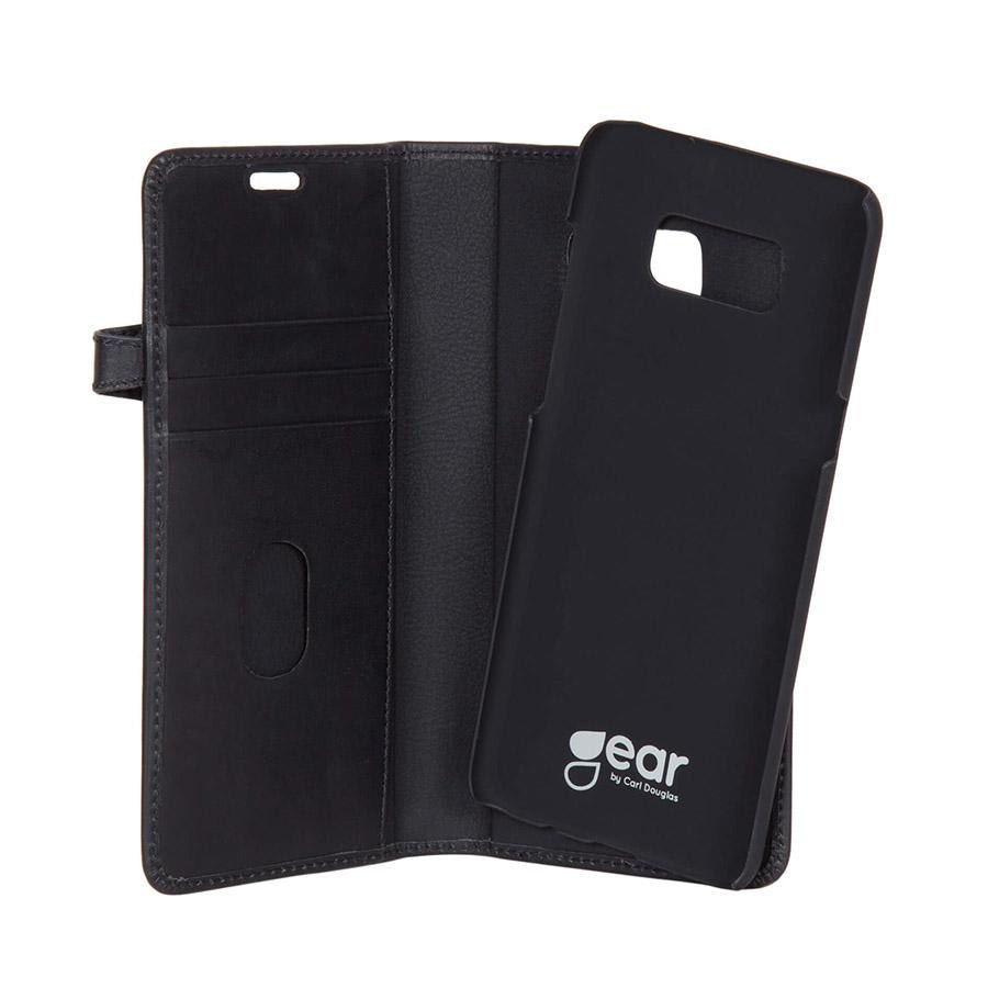 GEAR Lommebokveske Samsung Galaxy S8 Plus Svart (2 - i - 1) - Greenphones