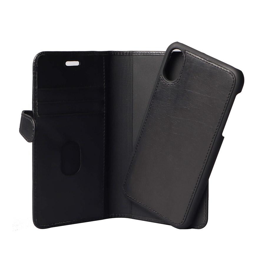 GEAR Lommebokveske iPhone XR Svart (2 - i - 1) - Greenphones