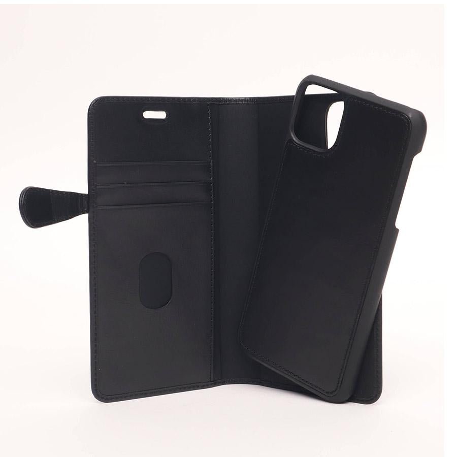 GEAR Lommebokveske iPhone XR & 11 Svart (2 - i - 1) - Greenphones