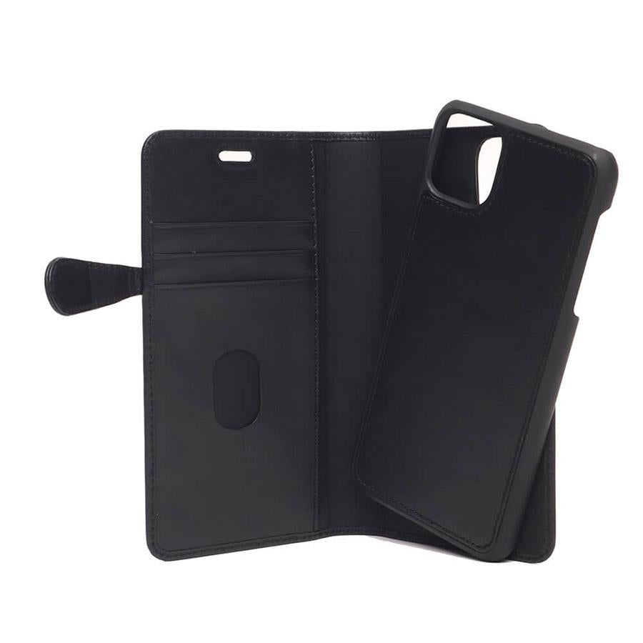 GEAR Lommebokveske iPhone X & XS & 11 Pro Svart (2 - i - 1) - Greenphones