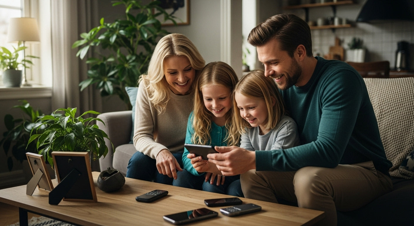 gjenbruksløsninger for mobiler, familie, miljøvennlig