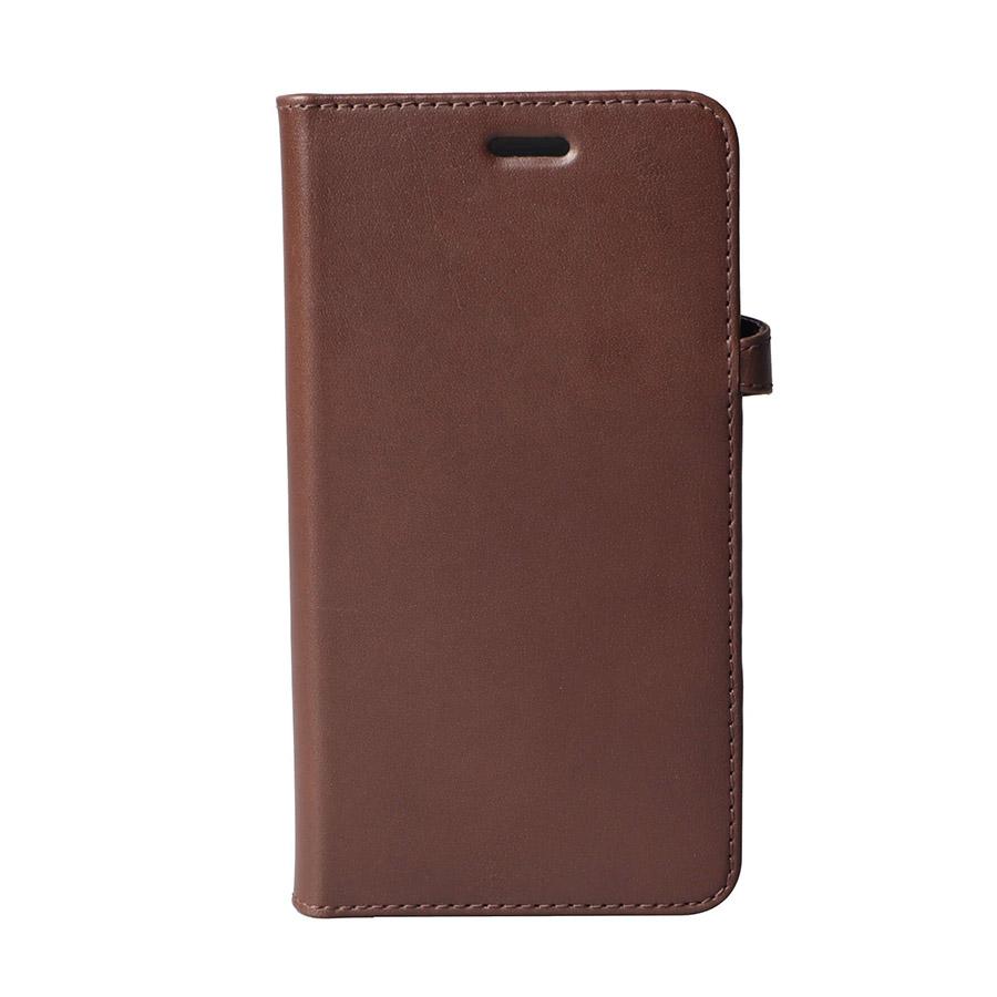 GEAR Wallet case iPhone XS Max Brown (2-in-1)
