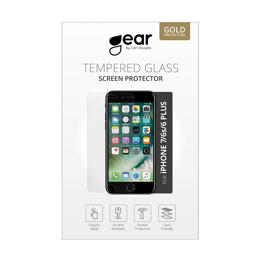 GEAR Herdet Glass 2.5D iPhone 6/7/8 Plus