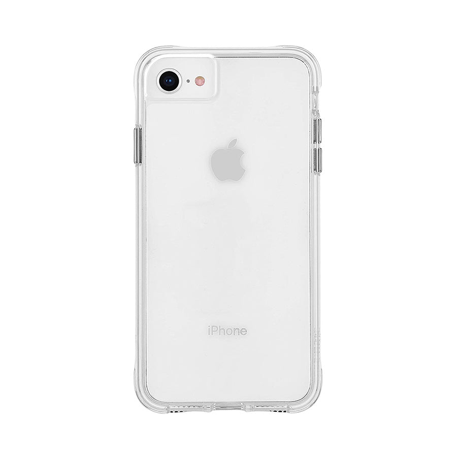 KEY Silikon deksel Tough Case iPhone 6/6S,7,8,SE Klar